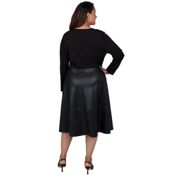 Plus Size Ruby Rd. Mysterious Romance Fit & Flare Dress