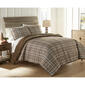 Micro Flannel&#40;R&#41; Reverse to Sherpa Plaid Comforter Set - image 1