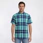 Mens Architect(R) Check Weekender Button Down Shirt - Mint/Blue - image 1