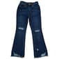 Girls &#40;7-14&#41; YMI&#40;R&#41; Destructed Flared Fit Elastic Back Jeans - image 1