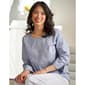 Petite Erika Becca 3/4 Sleeve Clip Dot Blouse - image 1