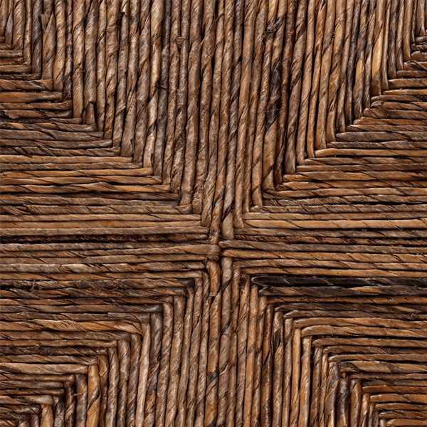 bali & pari Cordoba 2pc. Handwoven Seagrass Armchairs