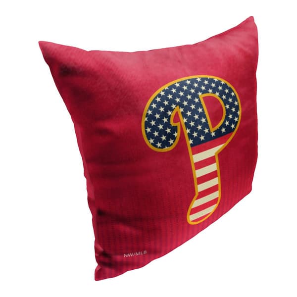 Northwest Philadelphia Phillies Celebrate Throw Pillow - 18x18