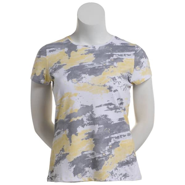 Womens Preswick & Moore&#40;R&#41; Short Sleeve Splatter Print Tee - image 