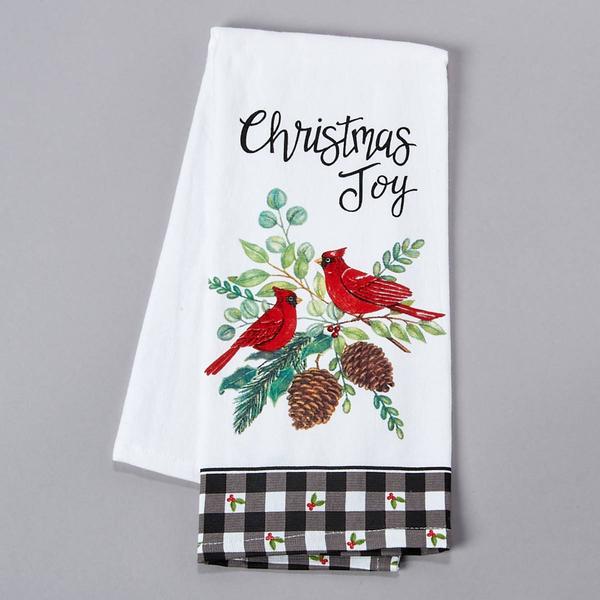Kay Dee Christmas Joy Terry Kitchen Towel - image 