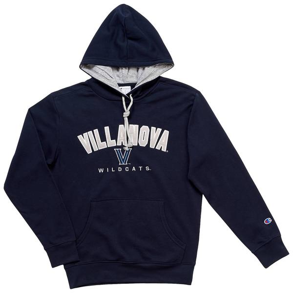 Mens Champion® Villanova Pullover Hooded Sweatshirt