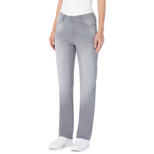 Womens Jones New York Lexington Straight Leg Jeans - Slater