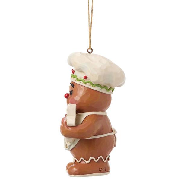 Jim Shore Gingerbread Jolly Christmas Ornament