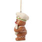 Jim Shore Gingerbread Jolly Christmas Ornament - image 2