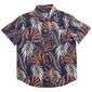 Boys &#40;8-20&#41; VSTR Tropical Leaf Short Sleeve Button Down Shirt - image 1