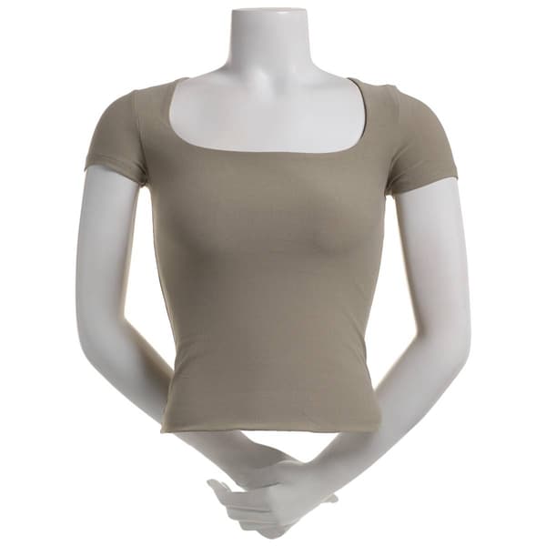Juniors Derek Heart Double Layer Hourglass Fit Tee - image 