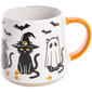 Home Essentials 17 Oz Halloween Cat & Bat Mug - image 1