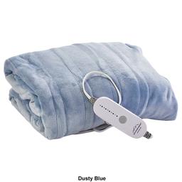 Mountain Ridge® Heated Plush Blanket