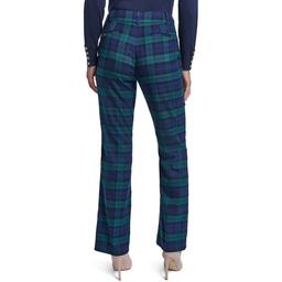 Womens Tommy Hilfiger Black Watch Plaid Sutton Pants