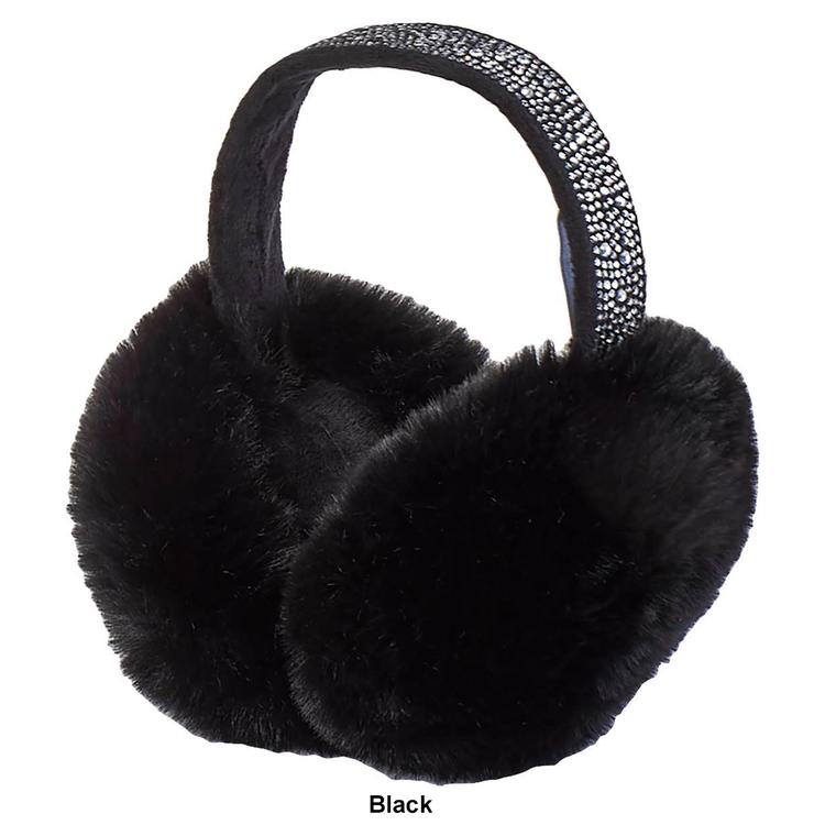 Womens Steve Madden Faux Fur Earmuffs