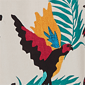 Womens Ruby Rd. Tropical Noir Elbow Sleeve Paradise Birds Blouse - image 6