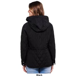 Womens Michael Kors Quilted Anorak Hood Jacket