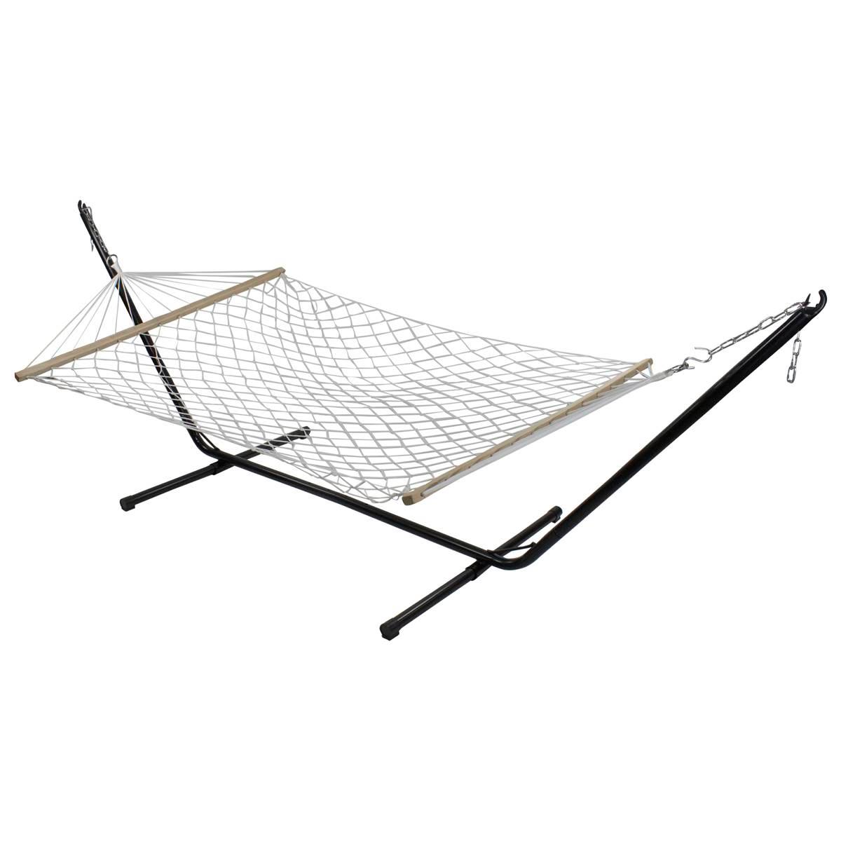 Northlight Seasonal Lattice Pattern Rope Hammock