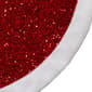 Kurt S. Adler 54in. Red Sequins w/ White Border Tree Skirt - image 3