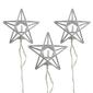 PENN 10ct. Sparkling Glittered Star Christmas Light Set - image 1