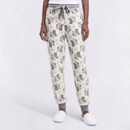 Womens Attraction De Nuit Winter Plush Pajama Bottoms