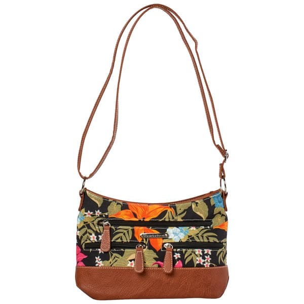 Stone Mountain Tropic Garden Canvas Crossbody