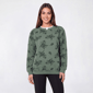 Petite Hasting & Smith Fleece Lined Floral Sweatshirt - image 1