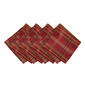 Elrene Shimmering Plaid Napkins - Set of 4 - image 4