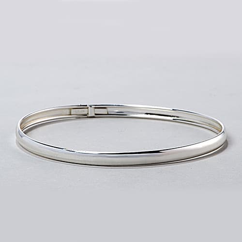 Ellen Tracy Sterling Silver Polished Bracelet - image 