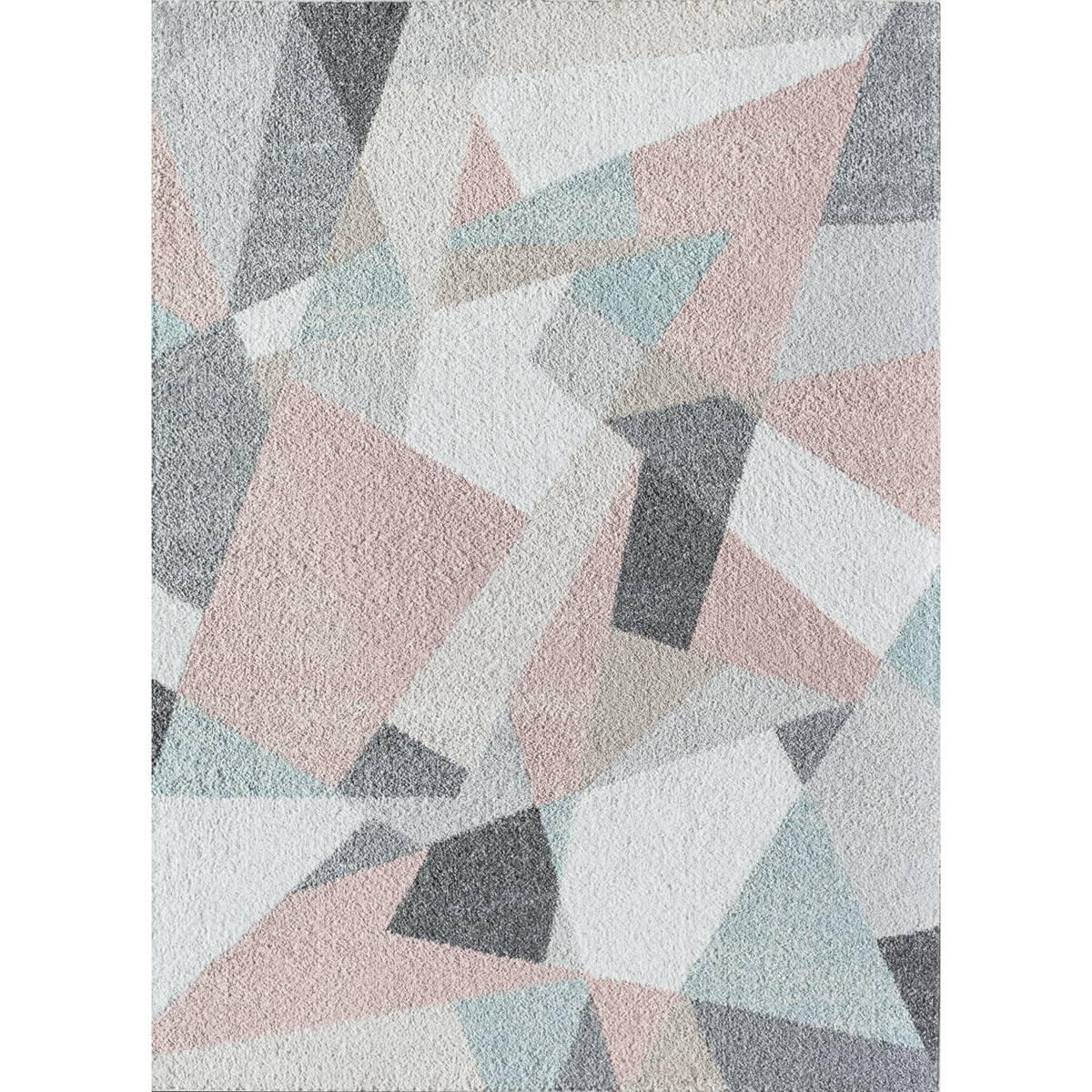 Rugs America™ Miko Milkshake Geometric Contemporary Area...