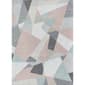 Rugs America(tm) Miko Milkshake Geometric Contemporary Area Rug - image 1