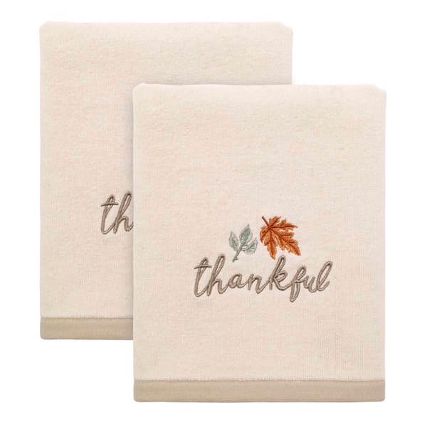 Avanti Grateful Patch Hand Towel - Set of 2 - image 