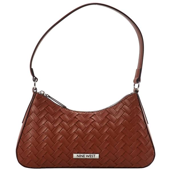 Nine West Junia Woven Embossed Shoulder Bag