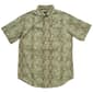 Mens Architect&#40;R&#41; Geometric Button Down Shirt - Dark Sage - image 1