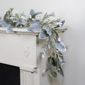 Northlight 5ft. Iced Leaves & Winter Berries Christmas Garland - image 2