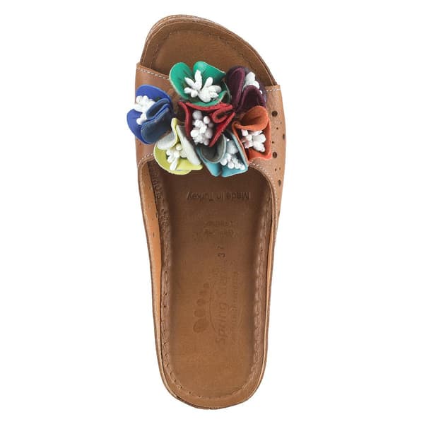 Womens Spring Step Flowerchild Wedge Sandals