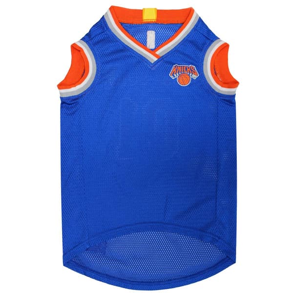 NBA New York Knicks Mesh Pet Jersey - image 