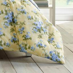 Laura Ashley Cassidy Cotton Reversible Duvet Cover Set