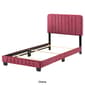 Passion Furniture Lodi Velvet Upholstered Tufted Bed Frame - Twin - image 6