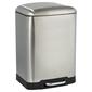 12-Liter Stainless Steel Waste Bin - image 1