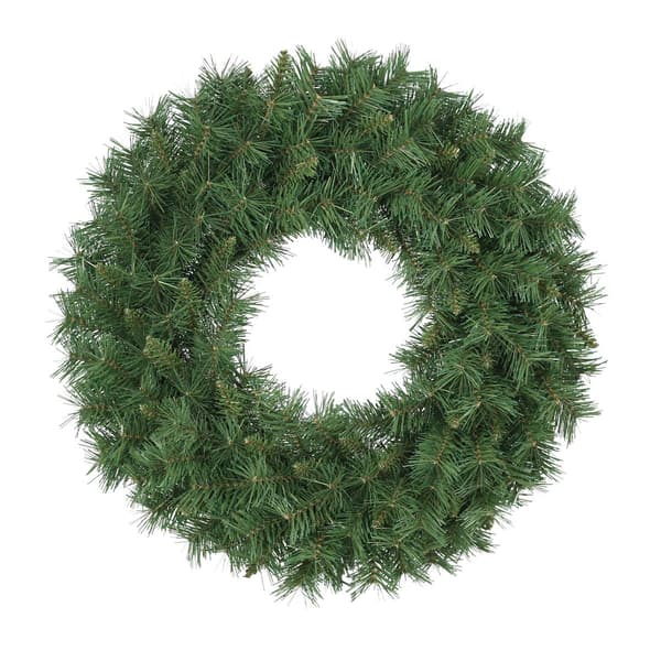 Puleo International 24in. Round Valley Pine Wreath - image 