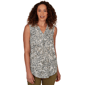 Womens Emaline La Vita Costiera Sleeveless Paisley Blouse - image 1