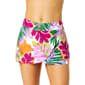 Womens Anne Cole Mod Tropical Tulip Drape Swim Skirt - image 1