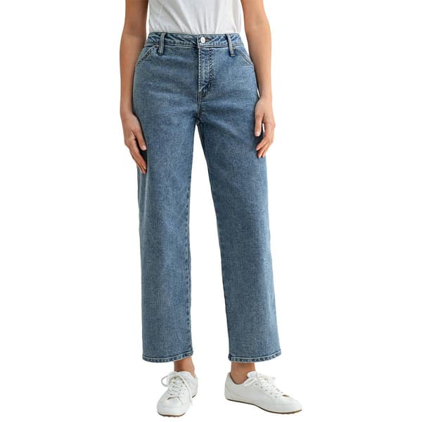 Womens CITY BLUES 29/18 Inch Relaxed Leg Jeans