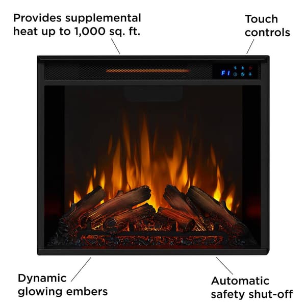 Real Flame Anika Mantel Electric Fireplace