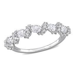 Gemstone Classics(tm) 1 1/4kt. Dew Moissanite Crossover Band