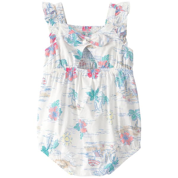 Baby Girl (3-24M) Carter''s Tropical Beach Sleeveless Romper