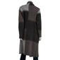 Womens Joseph A. Long Sleeve Patchwork Whipstitch Coatigan - image 2