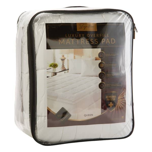 Signature Luxury Overfill Mattress Pad Boscov's