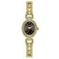 Womens Ellen Tracy Gold Oval Filigree Bracelet Watch - ET5458GD - image 1